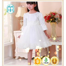 été bébé filles robe brodée de mariage blanc fleur fille robe enfants